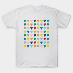 Rainbow Hearts T-Shirt